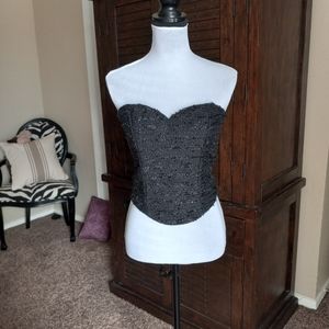 Express chenille bustier